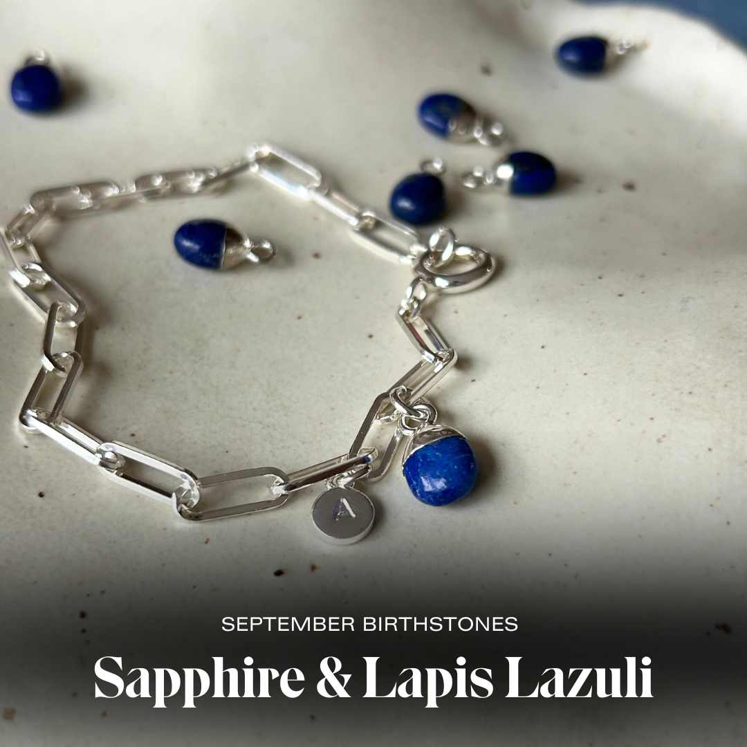 September Birthstones: Sapphire & Lapis Lazuli