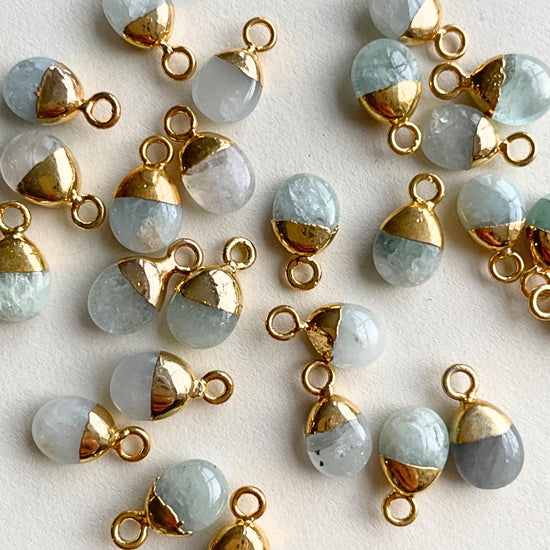 Imperfect Additional Stone | Tiny Tumbled (Gold Plated)