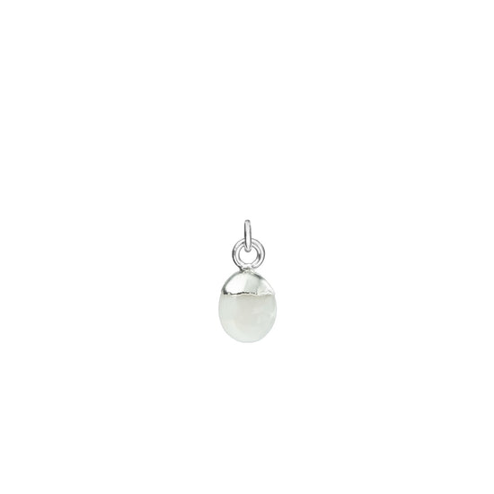 Additional Stone | Tiny Tumbled Birthstone (Silver)