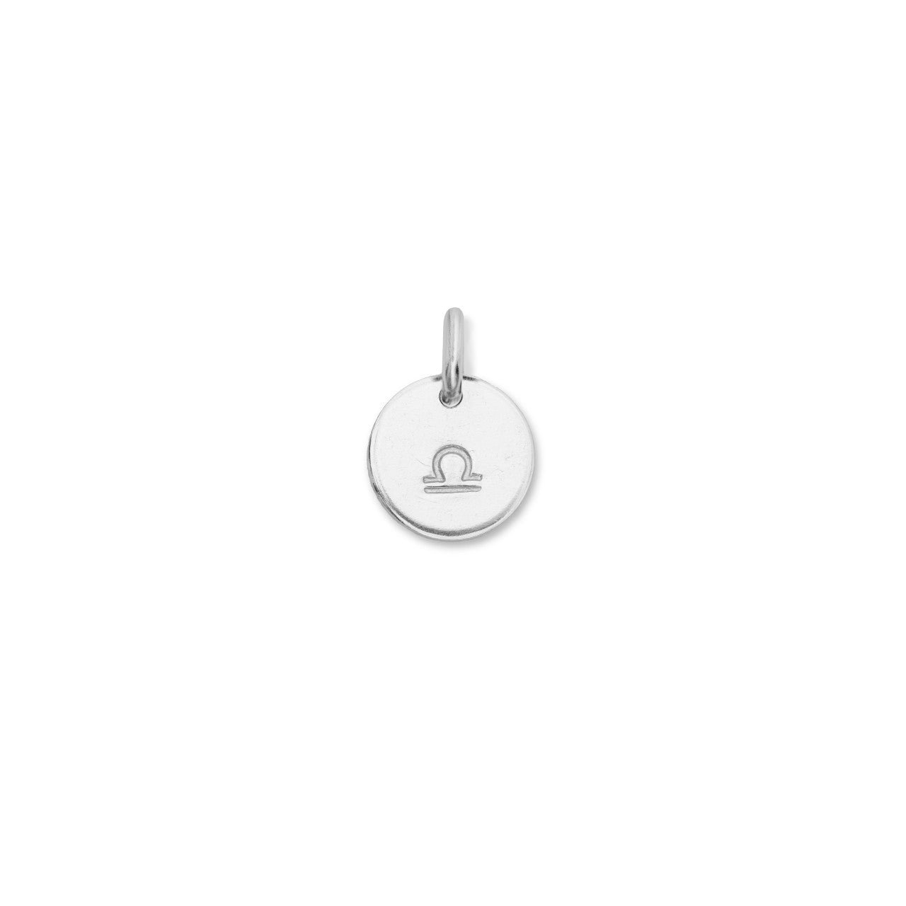 Zodiac Disc | Libra | September 23 - October 22 (Sterling Silver)