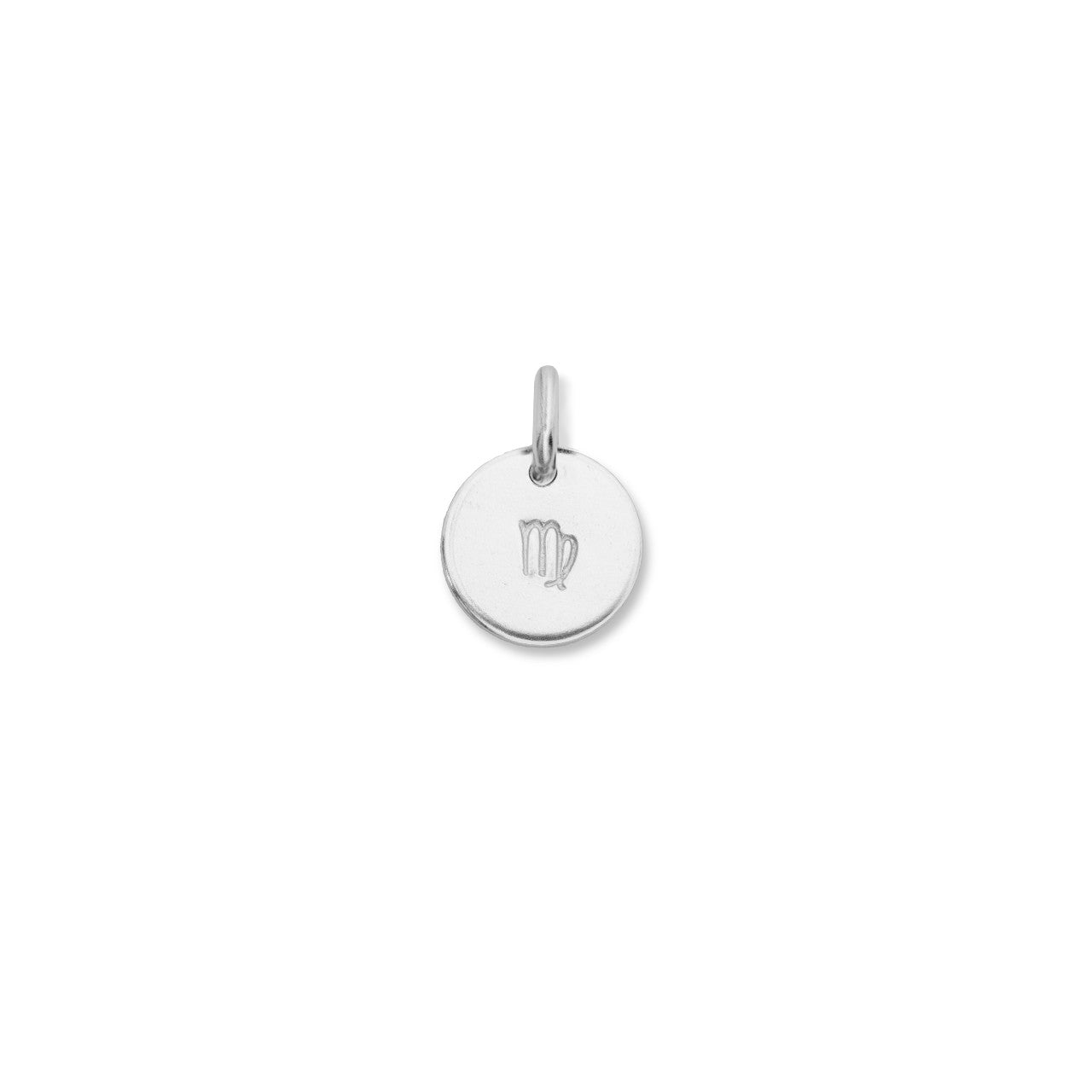 Zodiac Disc | Virgo | August 23 - September 22 (Sterling Silver)