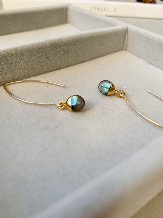 Tiny Stones with Meanings Earrings