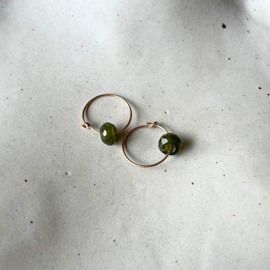 Mood Boosting Hoop Earrings (Gold-Fill or Sterling Silver)