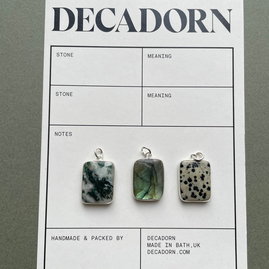 Additional Stone | Large Gem Slice (Silver)