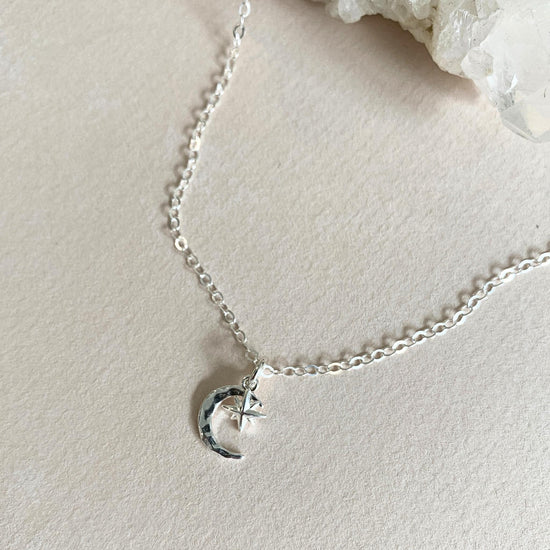 Celestial Charm Necklace (Sterling Silver)