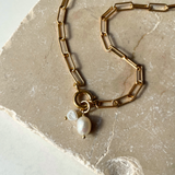 'Mum & Me' Duo Pearl Necklace | Calming (Gold Plated)