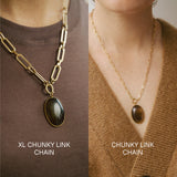 Statement Oval Dome Necklace