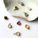 Additional Stone | Carved | Gold Plated