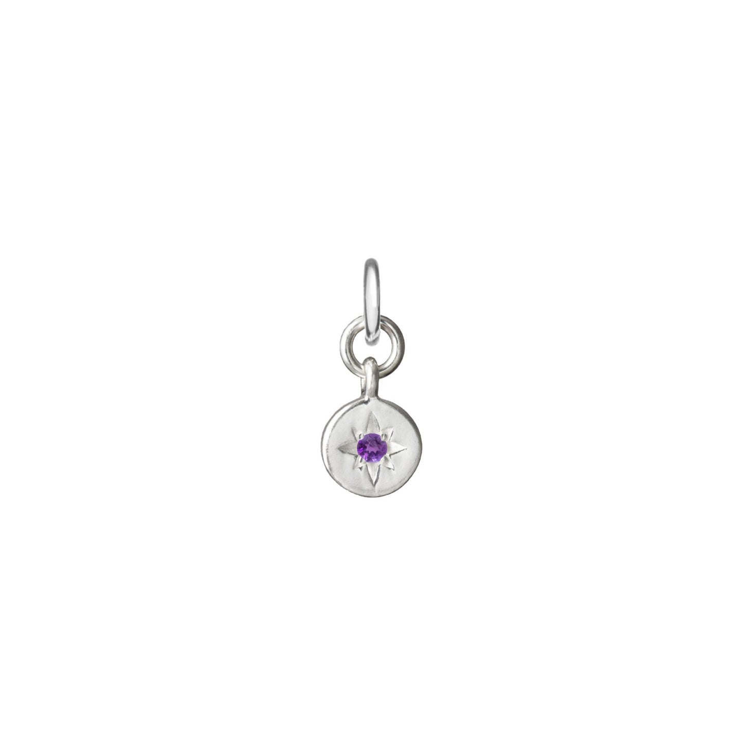 Additional Charm | Birthstone Guiding Star (Sterling Silver)