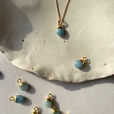 Choose Your Own | Tiny Tumbled Gemstone Necklace (Gold Plated)