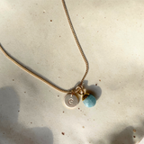 Choose Your Own | Tiny Tumbled Gemstone Necklace (Gold Plated)