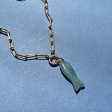 Fish Amulet Gemstone Pendant