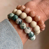 Natural Stone Beaded Bracelets