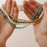 Dalmatian Jasper Beaded Necklace