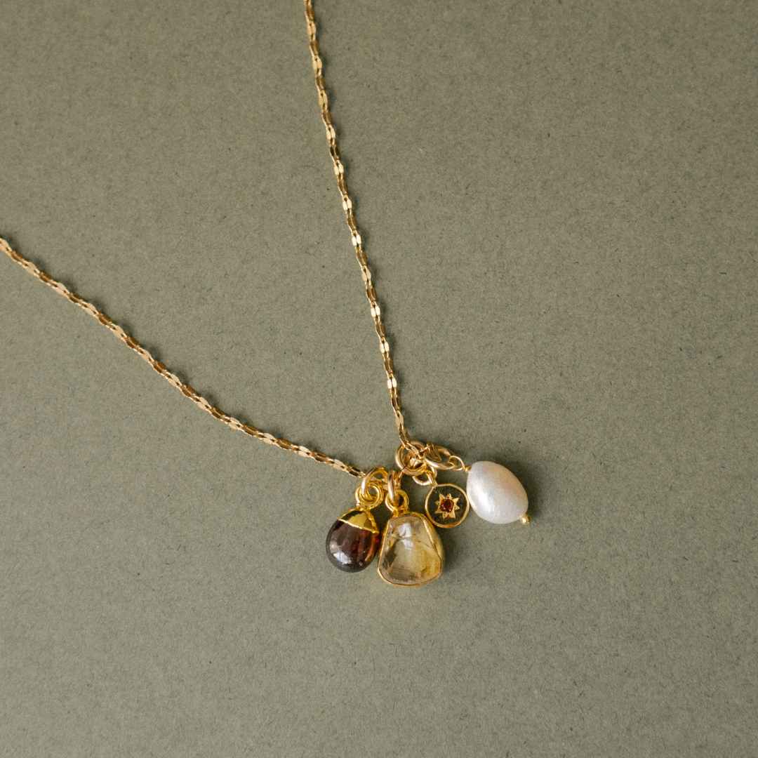 CREATE YOUR OWN | Charm Necklace (Gold Plated)