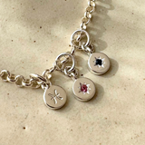 Initial New Disc (Sterling Silver)