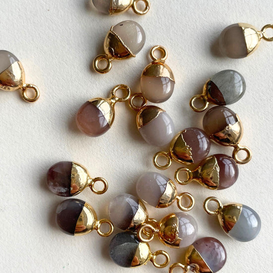 Load image into Gallery viewer, Imperfect Additional Stone | Tiny Tumbled (Gold Plated)
