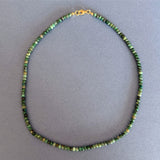 Chrysocolla Faceted Beaded Strand Necklace | Truth