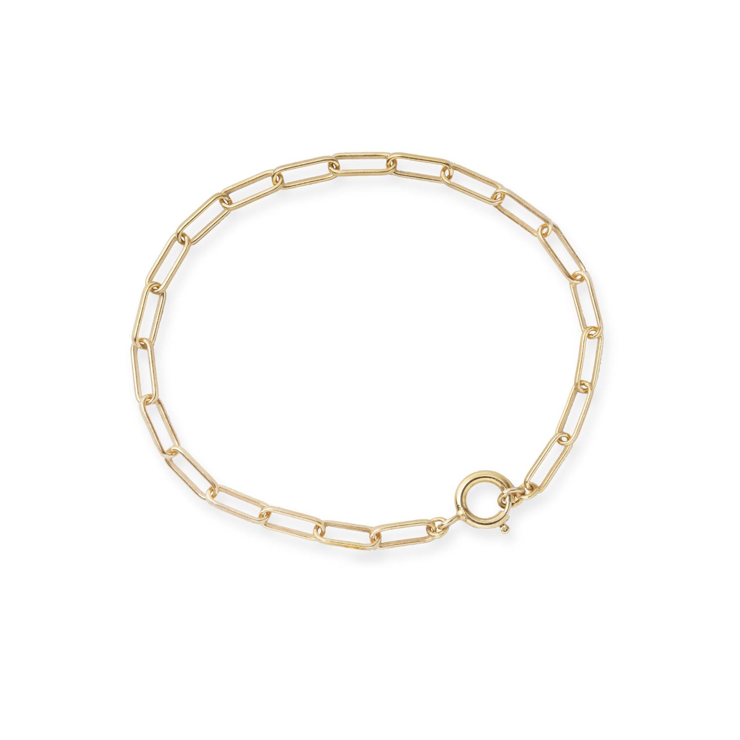 Chunky Link Bracelet (Gold Plated)