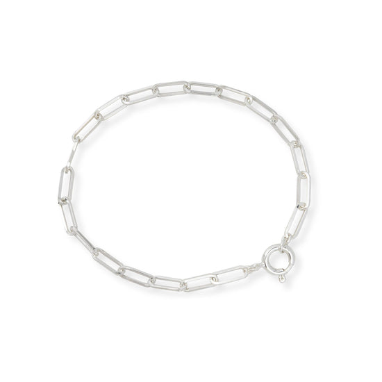 Chunky Link Bracelet (Sterling Silver)