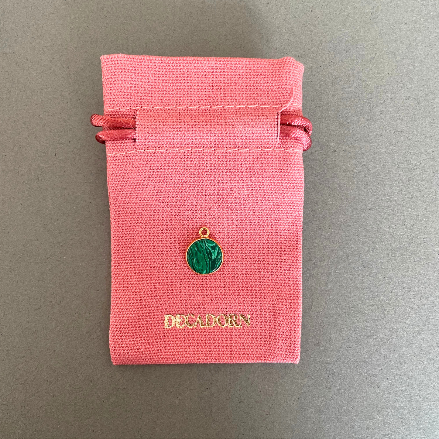 Additional Stone | Circle Pendant (Gold or Silver)