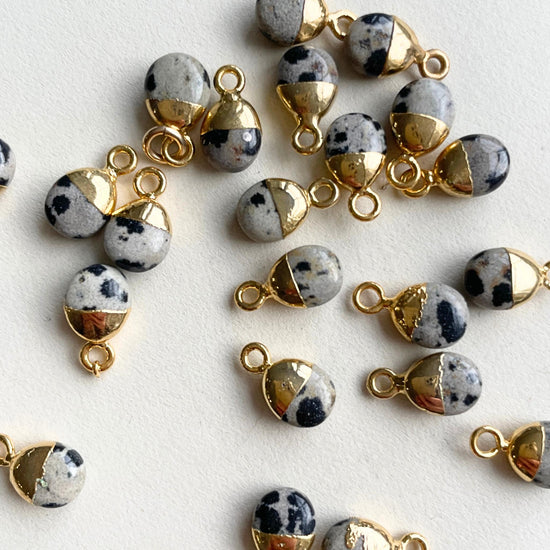 Load image into Gallery viewer, Imperfect Additional Stone | Tiny Tumbled (Gold Plated)
