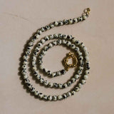Dalmatian Jasper Beaded Necklace