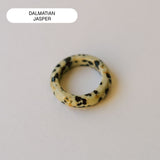Gemstone Band Rings
