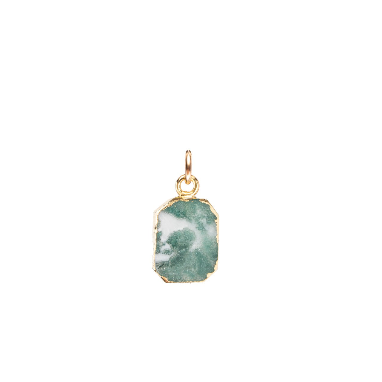 Gem Slice | Moss Agate | New Beginnings