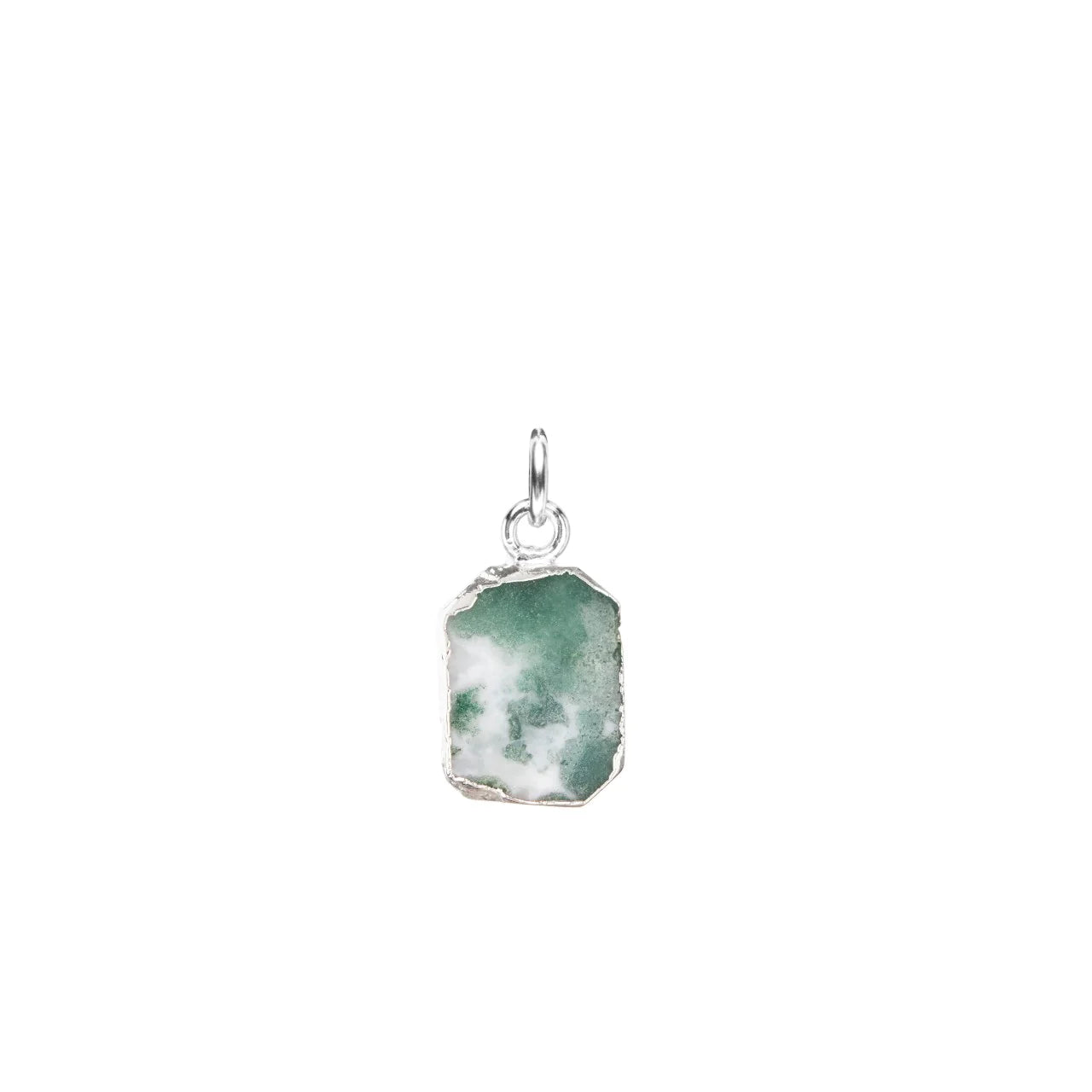 Gem Slice | Moss Agate | New Beginnings