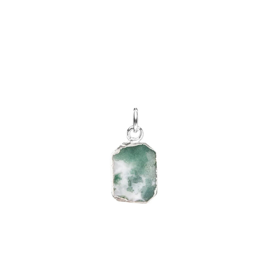 Gem Slice | Moss Agate | New Beginnings