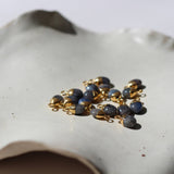 Sapphire Tiny Tumbled Necklace | Optimism (Gold Plated)