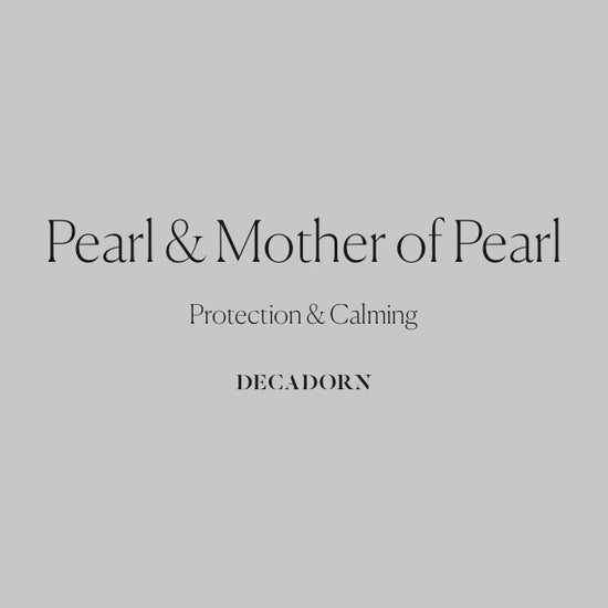 Mother of Pearl Gem Slice Triple Bracelet | Calm (Gold Plated)