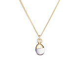 Choose Your Own | Tiny Tumbled Gemstone Necklace (Gold Plated)