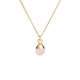 Choose Your Own | Tiny Tumbled Gemstone Necklace (Gold Plated)