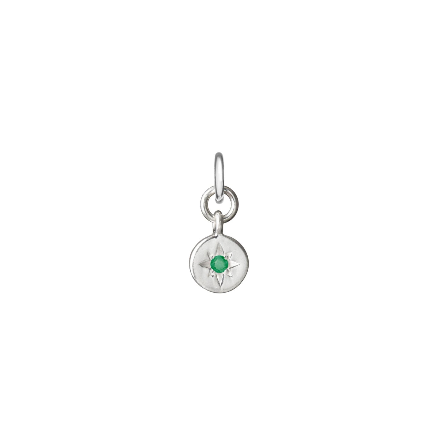 Emerald | May | Guiding Star (Sterling Silver)