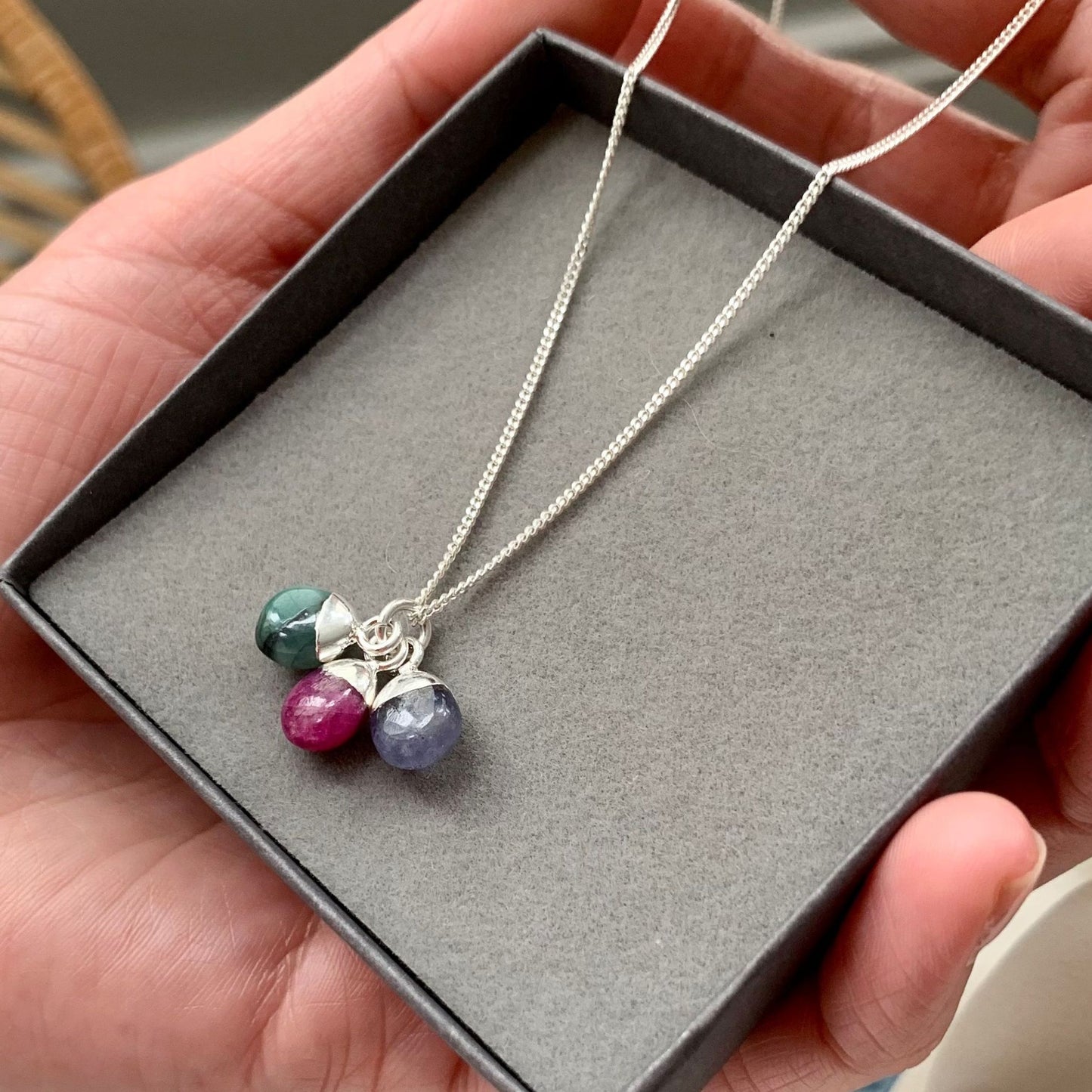 Create Your Own Family Birthstone Necklace Decadorn