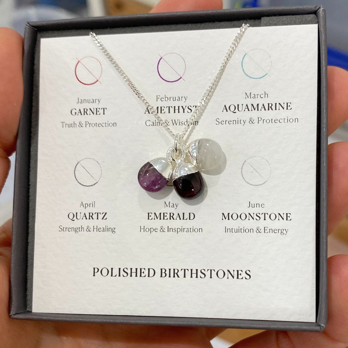 Create Your Own Family Birthstone Necklace Decadorn