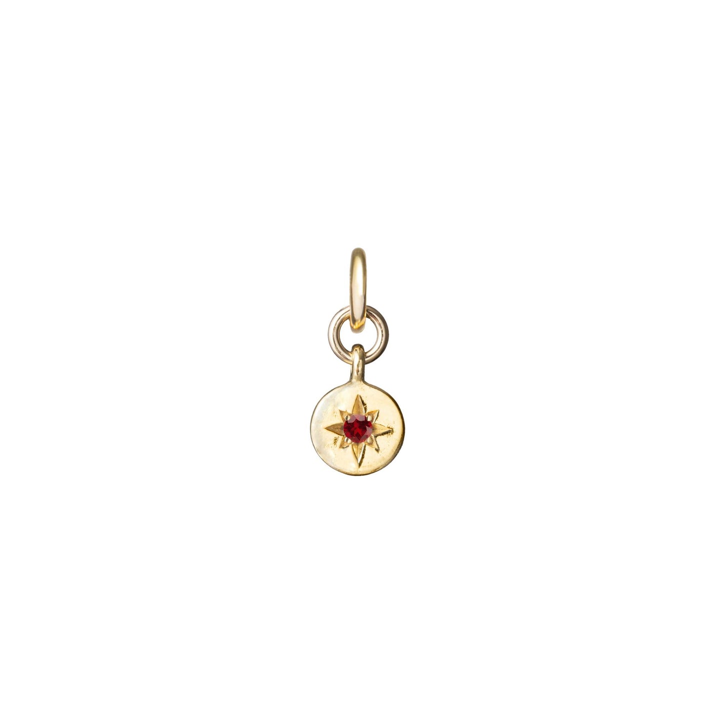 Additional Charm | Birthstone Guiding Star (Gold Plated)