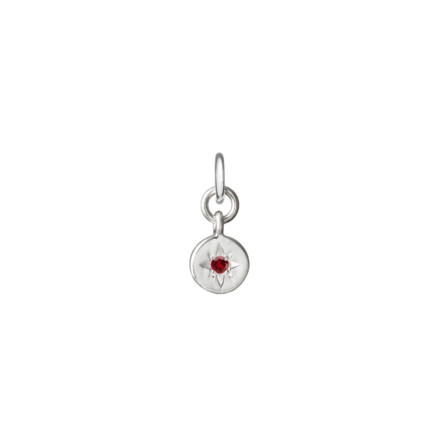 Garnet | January | Guiding Star (Sterling Silver)