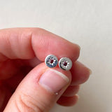 CHOOSE YOUR OWN | Guiding Star Birthstone Stud Earrings (Sterling Silver)
