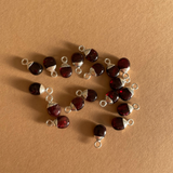 Wholesale Choose Your Own Tiny Tumbled Ear wire Earrings (Gold or Silver)