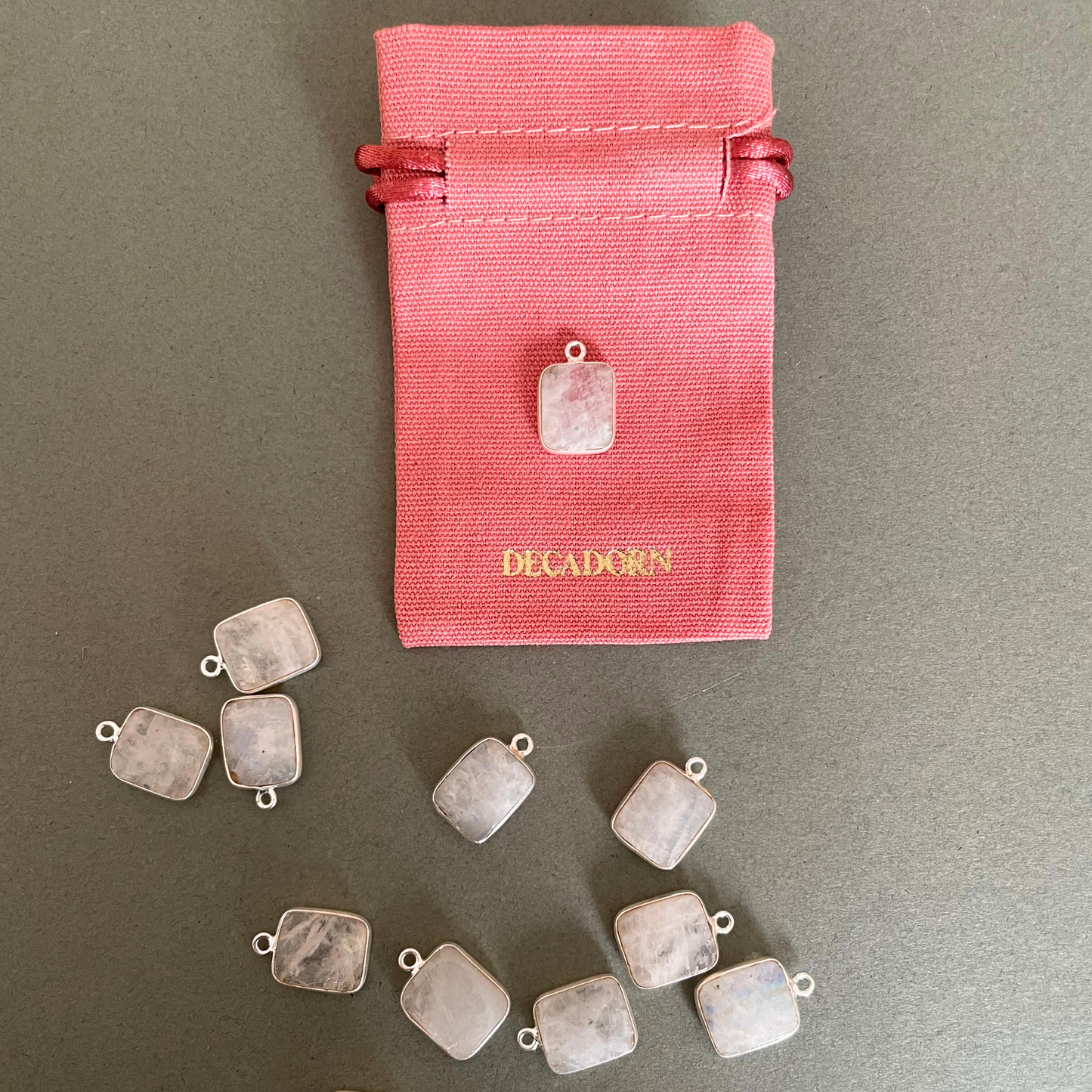 Imperfect Additional Stone | Gem Slice (Silver)