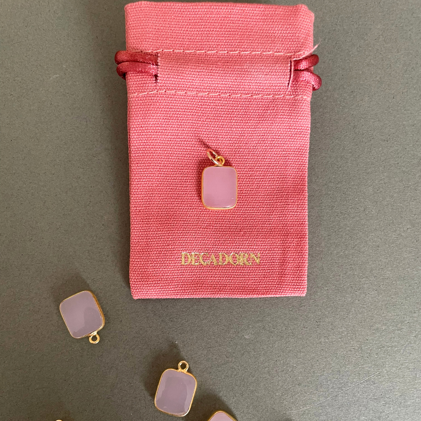 Imperfect Additional Stone | Gem Slice (Gold Plated)