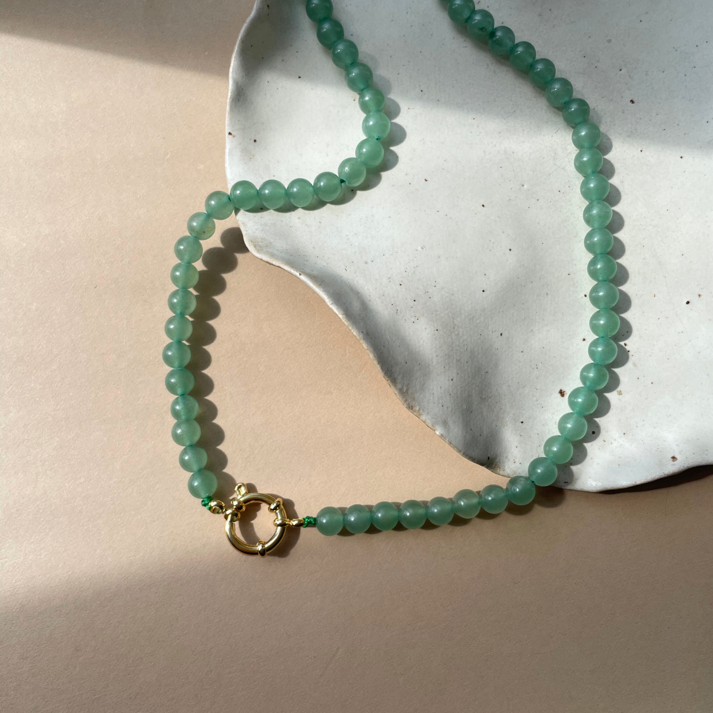 Green Aventurine Strand Necklace