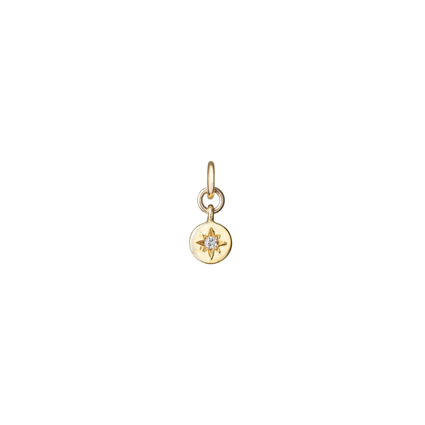 Quartz Gem Slice Necklace | Healing & Clarity (Gold Plated)