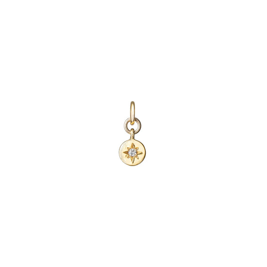 Quartz Gem Slice Necklace | Healing & Clarity (Gold Plated)