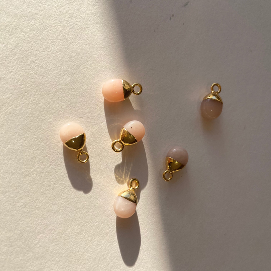 Imperfect Additional Stone | Tiny Tumbled (Gold Plated)