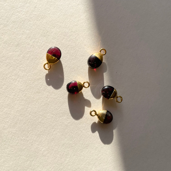 Imperfect Additional Stone | Tiny Tumbled (Gold Plated)