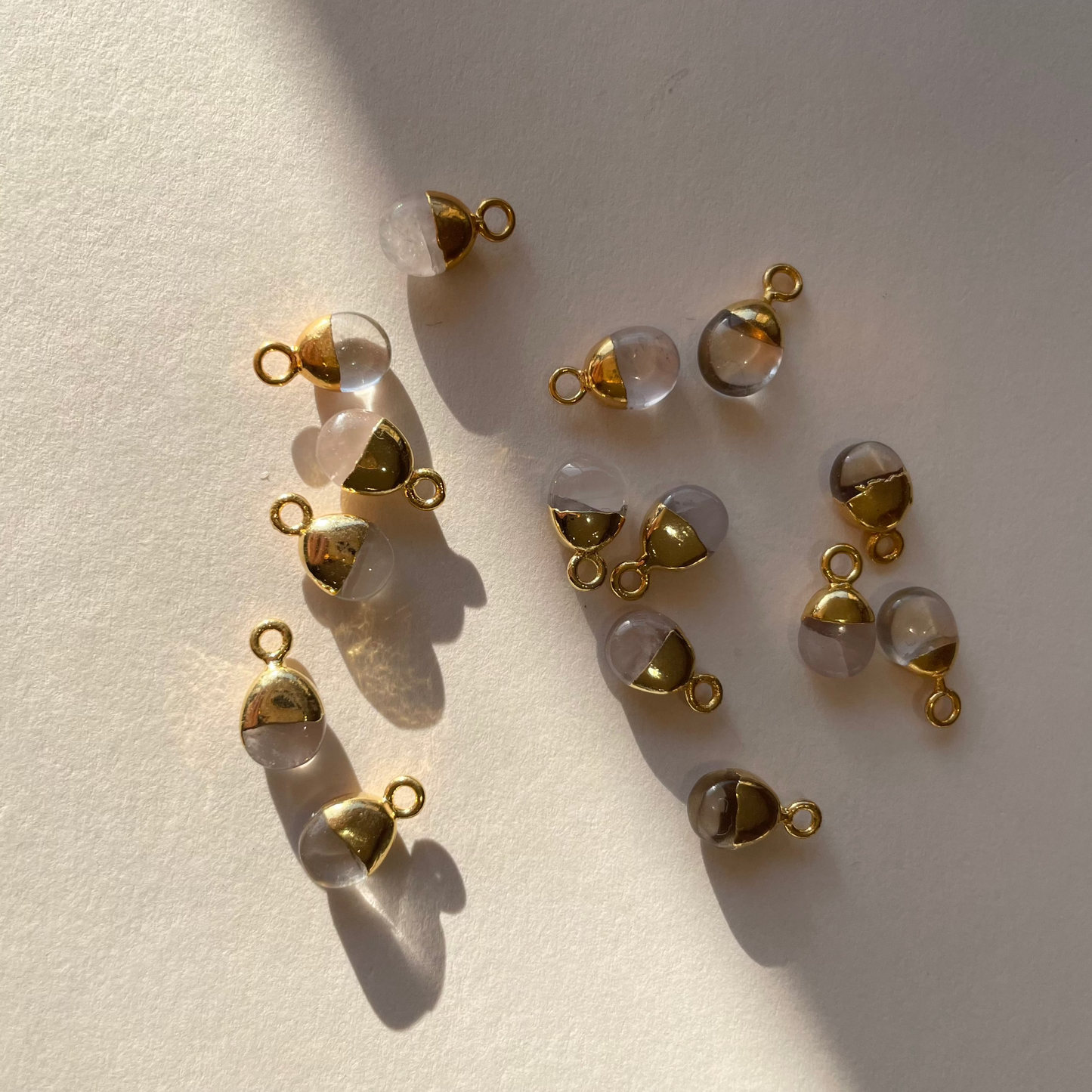 Imperfect Additional Stone | Tiny Tumbled (Gold Plated)